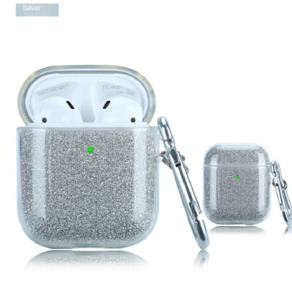 Sparkle Silicon Case Cover for Apple AirPods