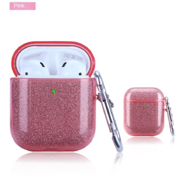 Sparkle Silicon Case Cover for Apple AirPods