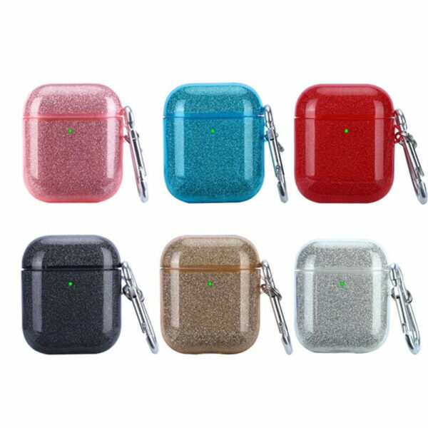 Sparkle Silicon Case Cover for Apple AirPods