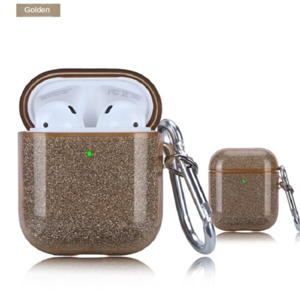 Sparkle Silicon Case Cover for Apple AirPods