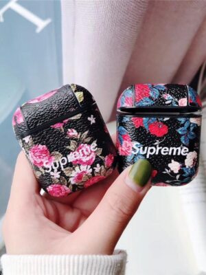 Supreme Pattern Case Cover for Apple AirPods / AirPods 2