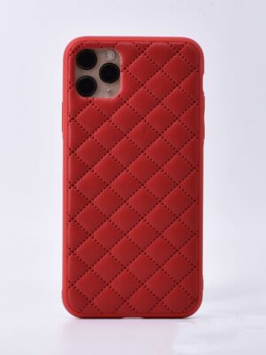 Leather Lattice Pattern iPhone Case