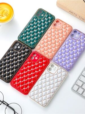 Diamond Lattice iPhone Case-zeracustoms.myshopify.com