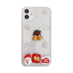 Transparent Christmas iPhone 12 Case