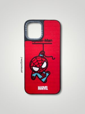 Swinging Spiderman Silicon iPhone Case