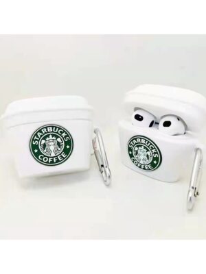 Starbucks White Tumbler Case Cover for Apple AirPods 3rd Gen (2022)