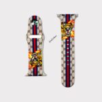 Tiger Printed Silicon Strap For Apple Watch – 42/44 mm 1