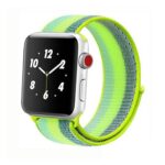 Green Tri Color Nylon Strap for Apple Watch (42/44mm) 1