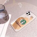 Starbucks Floating Coffee Liquid iPhone Case 1