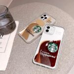 Starbucks Floating Coffee Liquid iPhone Case 1