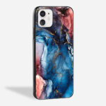 Marble Swirl Glass iPhone Case 1