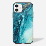 Marble Swirl Glass iPhone Case 1