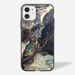 Marble Swirl Glass iPhone Case 1