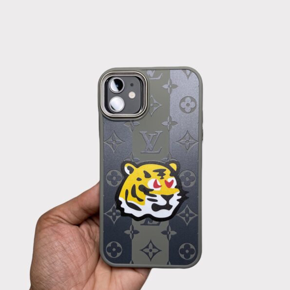 LV Lion Silicon iPhone Case