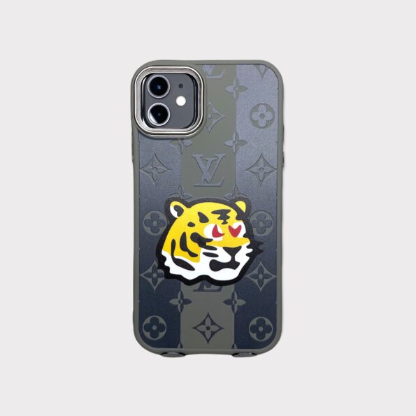 LV Lion Silicon iPhone Case