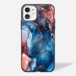 Marble Swirl Glass iPhone Case 1