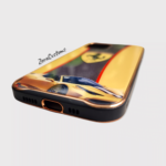 Ferrari Yellow Glass iPhone Case 1