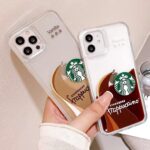 Starbucks Floating Coffee Liquid iPhone Case