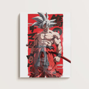 Goku Metal Poster