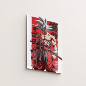 Goku Metal Poster