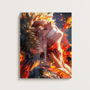 Katsuki Bakugo Metal Poster