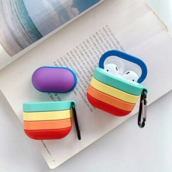 Rainbow Case Cover for Apple AirPods