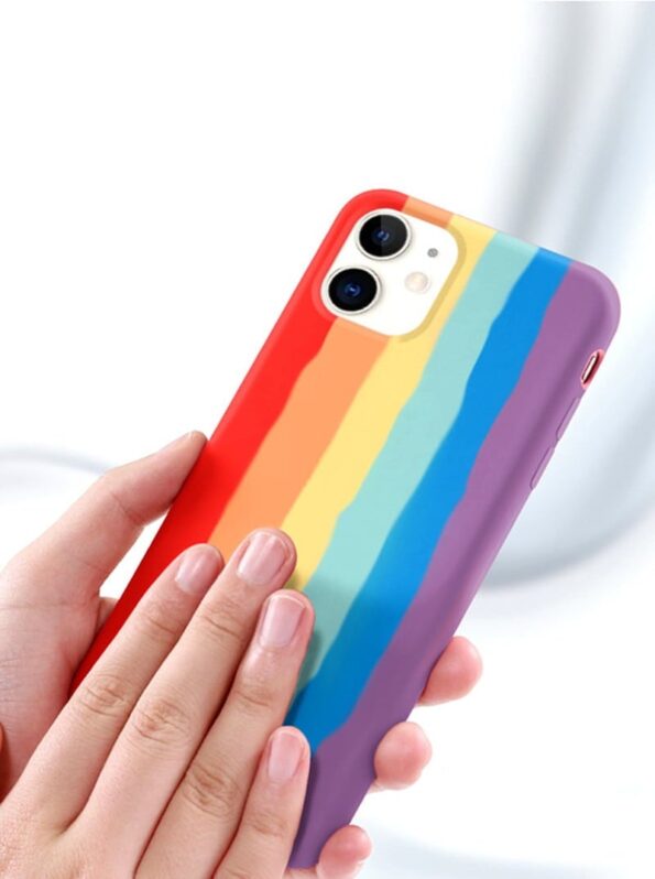 Rainbow Silicon iPhone Case