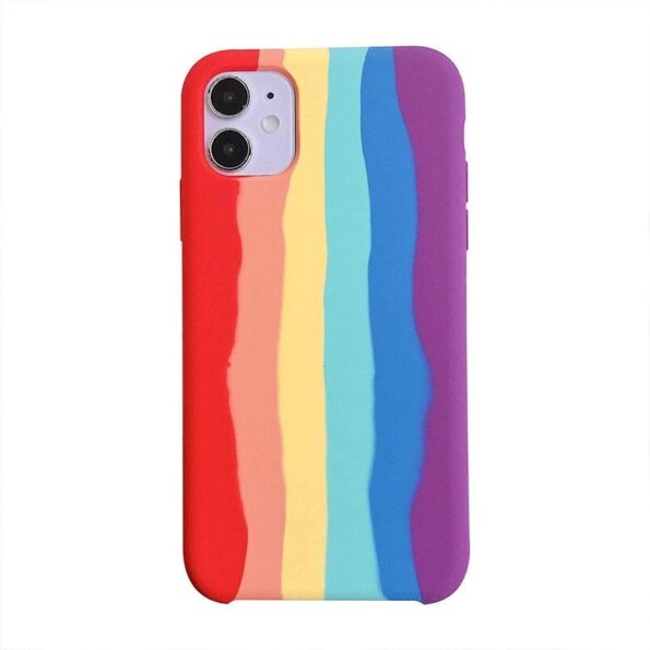 Rainbow Silicon iPhone Case