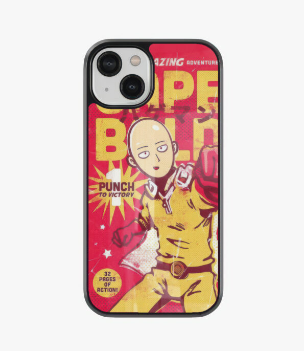 one punch man glass case