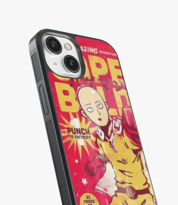 one punch man glass case