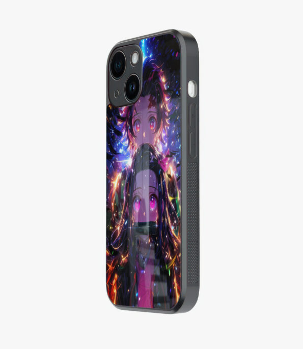 tanjiro x nezuko glass case