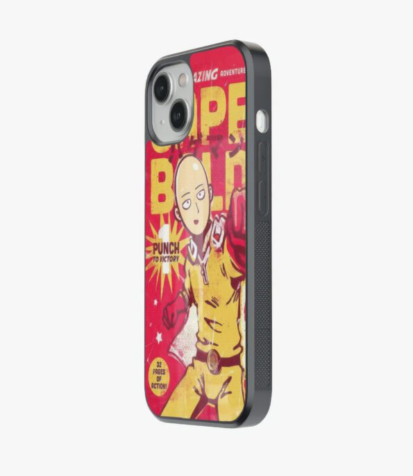 one punch man glass case