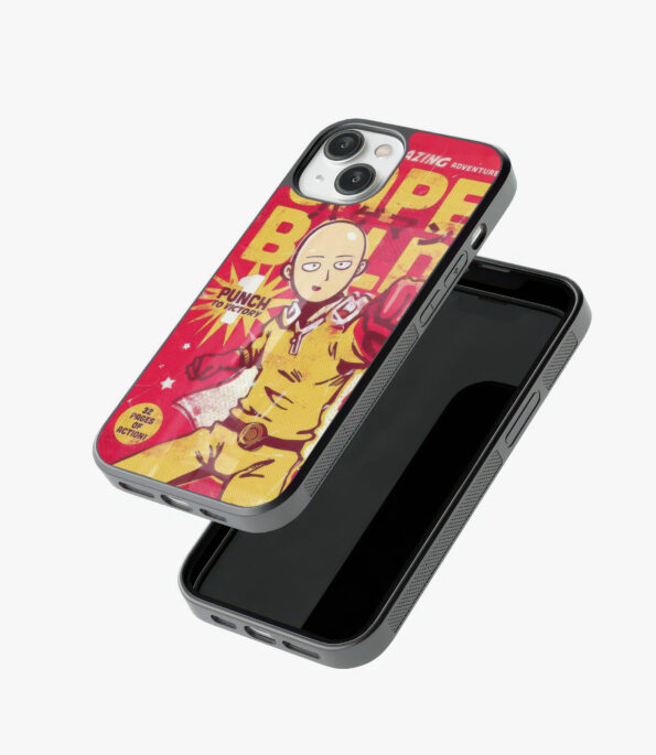 one punch man glass case